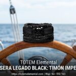 PULSERA LEGADO BLACK: TIMÓN IMPERIAL
