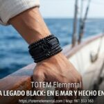 PULSERA LEGADO BLACK: TIMÓN IMPERIAL