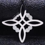COLLAR COLGANTE CELTA EL NUDO ETERNO
