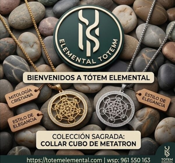 COLLAR CUBO DE METATRÓN