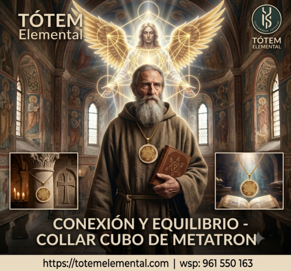 COLLAR CUBO DE METATRÓN