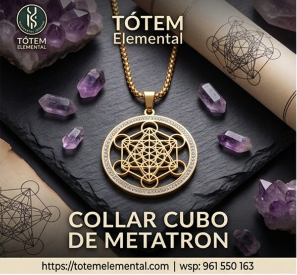 COLLAR CUBO DE METATRÓN