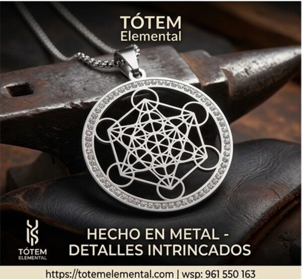 COLLAR CUBO DE METATRÓN