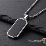 COLLAR DOMINIO BLACK STEEL