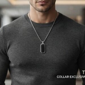 COLLAR DOMINIO BLACK STEEL2 COLLAR DOMINIO BLACK STEEL
