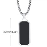 COLLAR DOMINIO BLACK STEEL