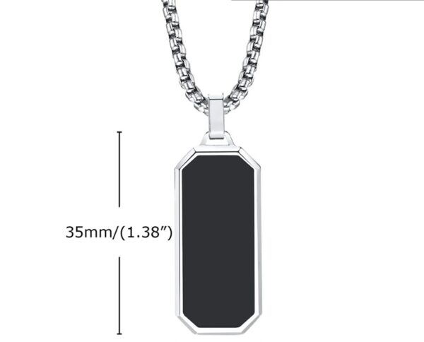 COLLAR DOMINIO BLACK STEEL
