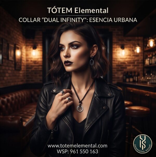 COLLAR “DUAL INFINITY”