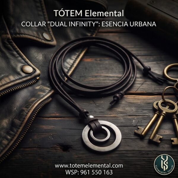 COLLAR “DUAL INFINITY”