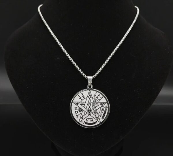 COLLAR ESCUDO DIVINO TETRAGRÁMATON