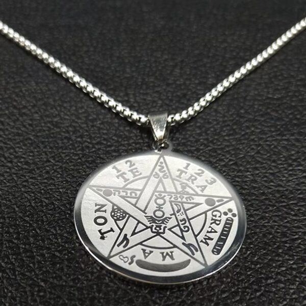 COLLAR ESCUDO DIVINO TETRAGRÁMATON