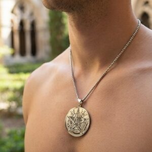 COLLAR ESCUDO DIVINO TETRAGRÁMATON