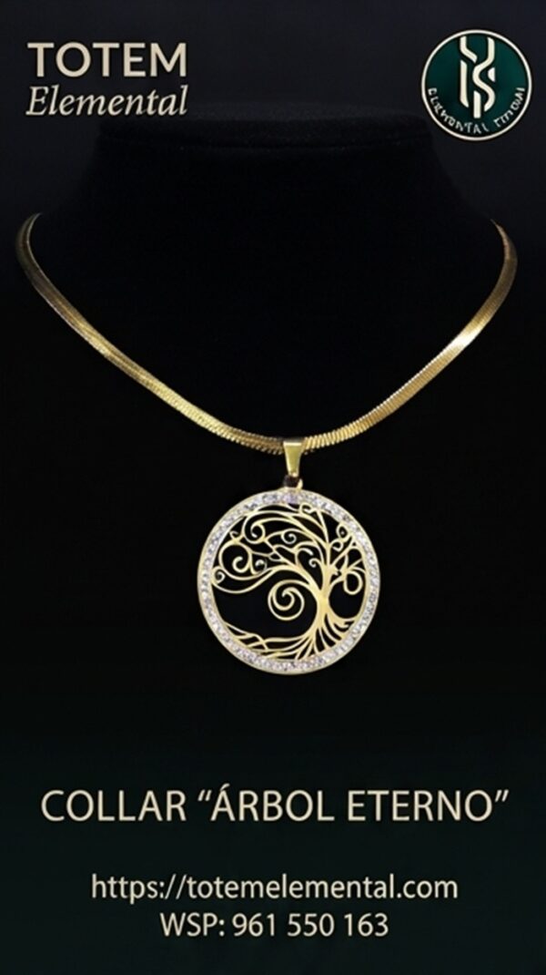COLLAR EXCLUSIVO ÁRBOL ETERNO