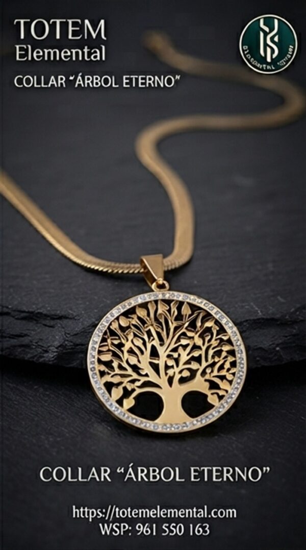 COLLAR EXCLUSIVO ÁRBOL ETERNO