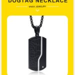 collar geométrico de acero inoxidable negro está diseñado para hombres que quieren proyectar seguridad, carácter y estilo moderno.