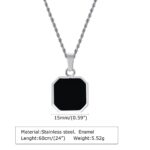 COLLAR IMPERIO BLACK STEEL