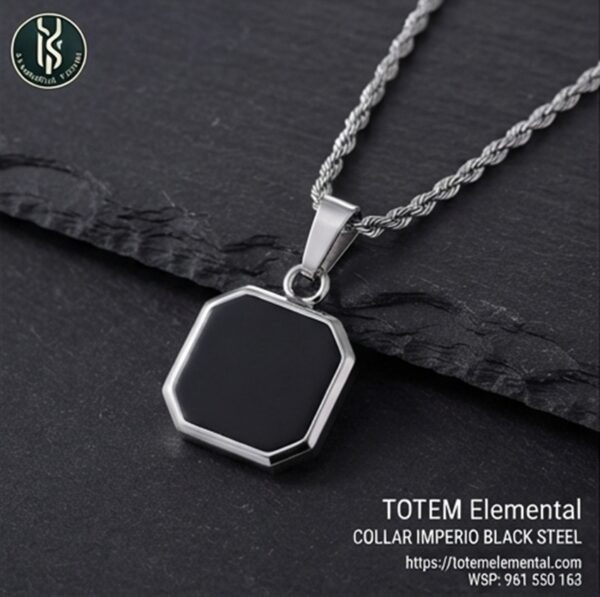 COLLAR IMPERIO BLACK STEEL