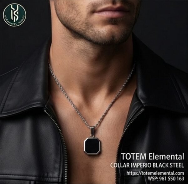 COLLAR IMPERIO BLACK STEEL