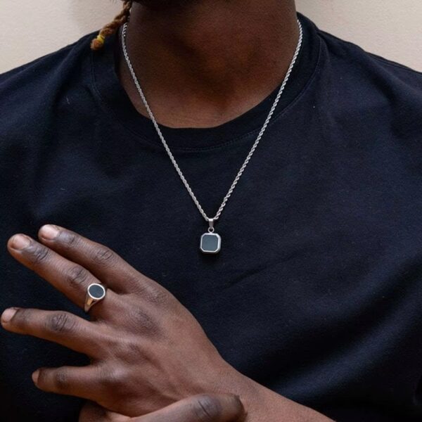 COLLAR IMPERIO BLACK STEEL