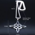 🔮 Collar Nudo de Brujas Protector – Poder Místico y Elegancia 🔮 Un amuleto ancestral que combina protección, estilo y misterio.