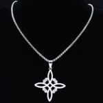 🔮 Collar Nudo de Brujas Protector – Poder Místico y Elegancia 🔮 Un amuleto ancestral que combina protección, estilo y misterio.