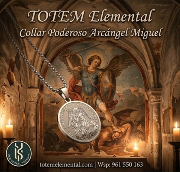 COLLAR PODEROSO ARCÁNGEL MIGUEL