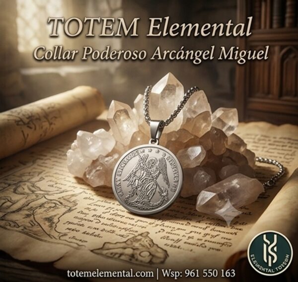 COLLAR PODEROSO ARCÁNGEL MIGUEL