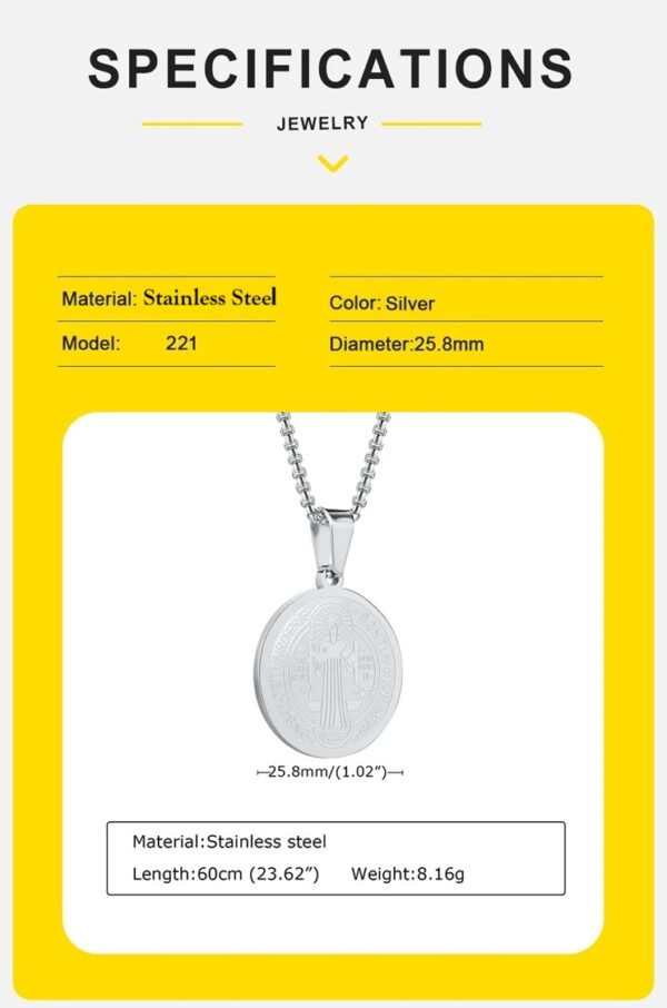 COLLAR “SAN BENITO PROTECTOR”