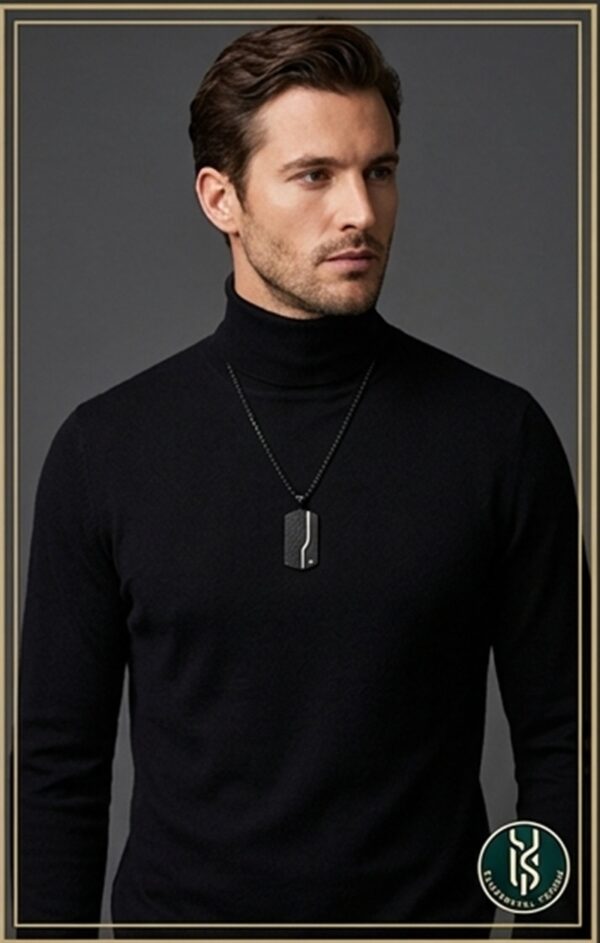 COLLAR STEEL TAGS BLACK
