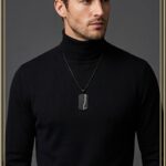 COLLAR STEEL TAGS BLACK