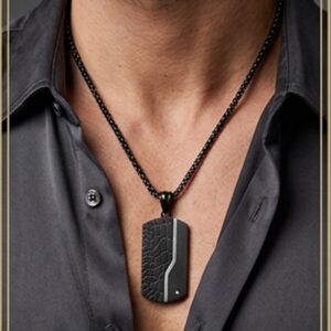 COLLAR STEEL TAGS BLACK14 COLLAR STEEL TAGS BLACK