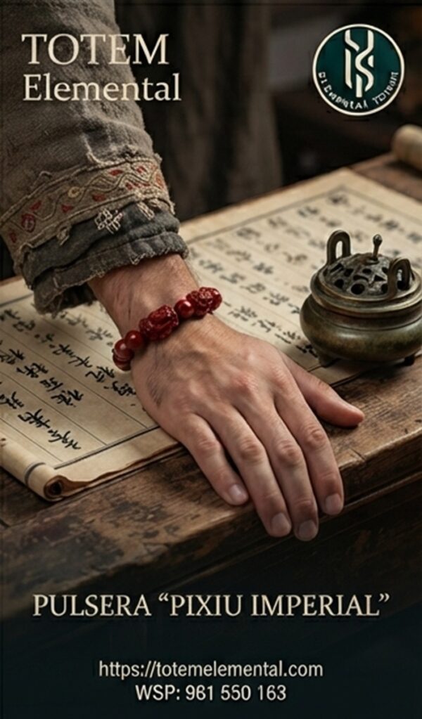 PULSERA CINABRIO “PIXIU IMPERIAL”