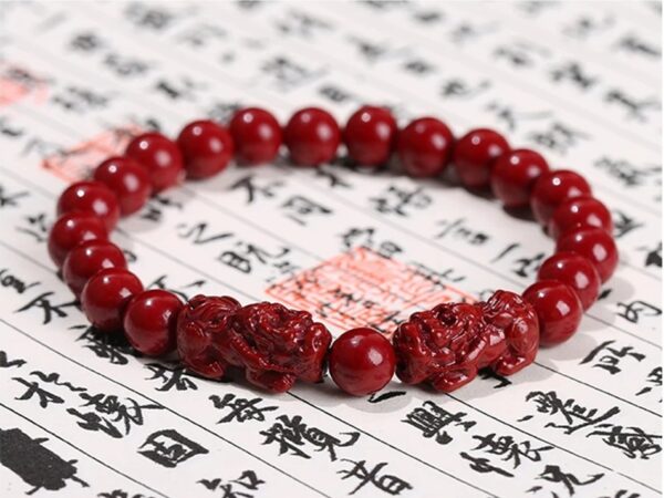 PULSERA CINABRIO “PIXIU IMPERIAL”