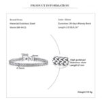 La Pulsera “Imperio Inquebrantable” representa exactamente eso: poder, seguridad y elegancia en una sola pieza. Su diseño de cadena finamente entrelazada refleja un equilibrio perfecto entre lo clásico y lo moderno, creando un look sofisticado que se adapta a cualquier ocasión.
