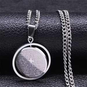 El Collar “Fe Inquebrantable” es mucho más que un complemento: es un símbolo de protección, fortaleza y conexión espiritual que te acompaña todos los días. Diseñado para quienes creen, luchan y avanzan con determinación, este collar combina elegancia moderna con un significado profundo.