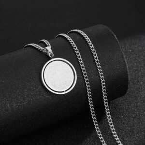 PULSERA DE CADENA PLANA DE ACERO INOXIDABLE8 El Collar “Fe Inquebrantable” es mucho más que un complemento: es un símbolo de protección, fortaleza y conexión espiritual que te acompaña todos los días. Diseñado para quienes creen, luchan y avanzan con determinación, este collar combina elegancia moderna con un significado profundo.