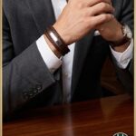 PULSERA DE CUERO CAIMAN