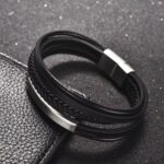 PULSERA DE CUERO CAIMAN