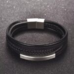 PULSERA DE CUERO CAIMAN