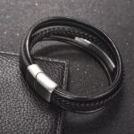 PULSERA DE CUERO CAIMAN