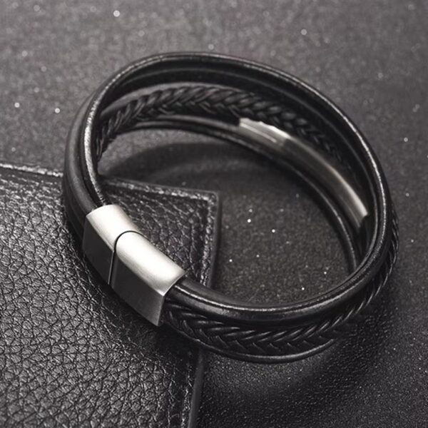 PULSERA DE CUERO CAIMAN