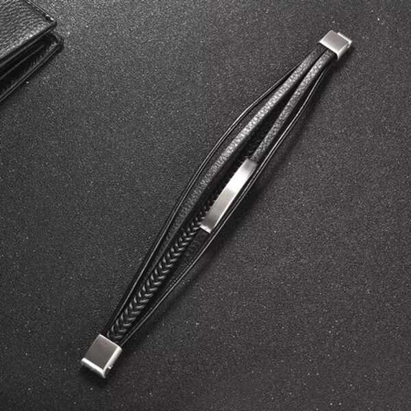 PULSERA DE CUERO CAIMAN