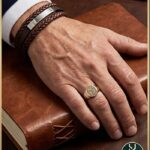 PULSERA DE CUERO CAIMAN