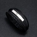 PULSERA DE CUERO CAIMAN