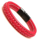 NUEVA PULSERA DE CUERO PREMIUM Eleva tu estilo con esta pulsera de cuero trenzado de alta calidad, diseñada para quienes quieren destacar con un accesorio moderno, elegante y lleno de personalidad