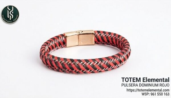 PULSERA DOMINIUM ROJO