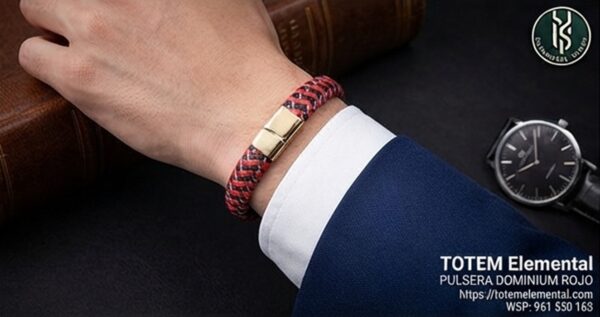 PULSERA DOMINIUM ROJO