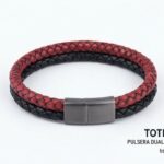 PULSERA DUAL CORE DE CUERO