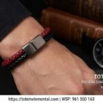 PULSERA DUAL CORE DE CUERO