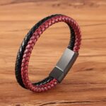 PULSERA DUAL CORE DE CUERO